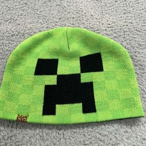 Jinx Mindcraft Hat Cap Beanie Mens One Size Gaming Warm Winter Computer